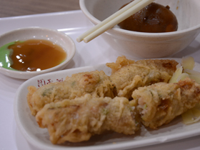 【台南】周氏蝦捲　安平に来たら絶対食べなきゃ