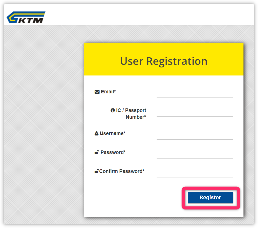 マレー鉄道チケットの買い方