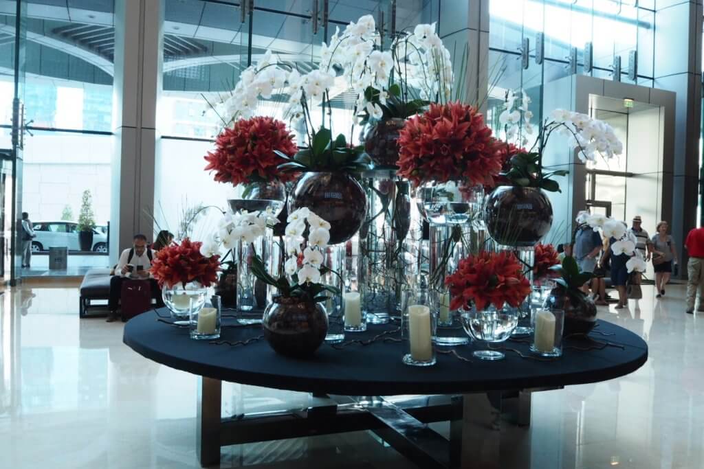 JWマリオットドバイのロビー