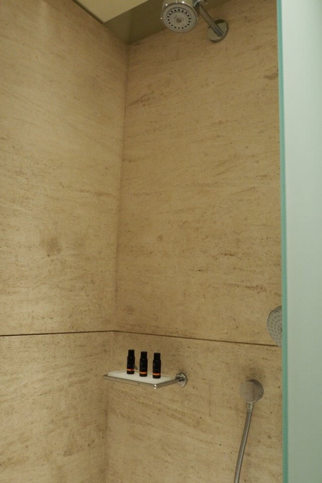 Qatar Airways First Class quiet space