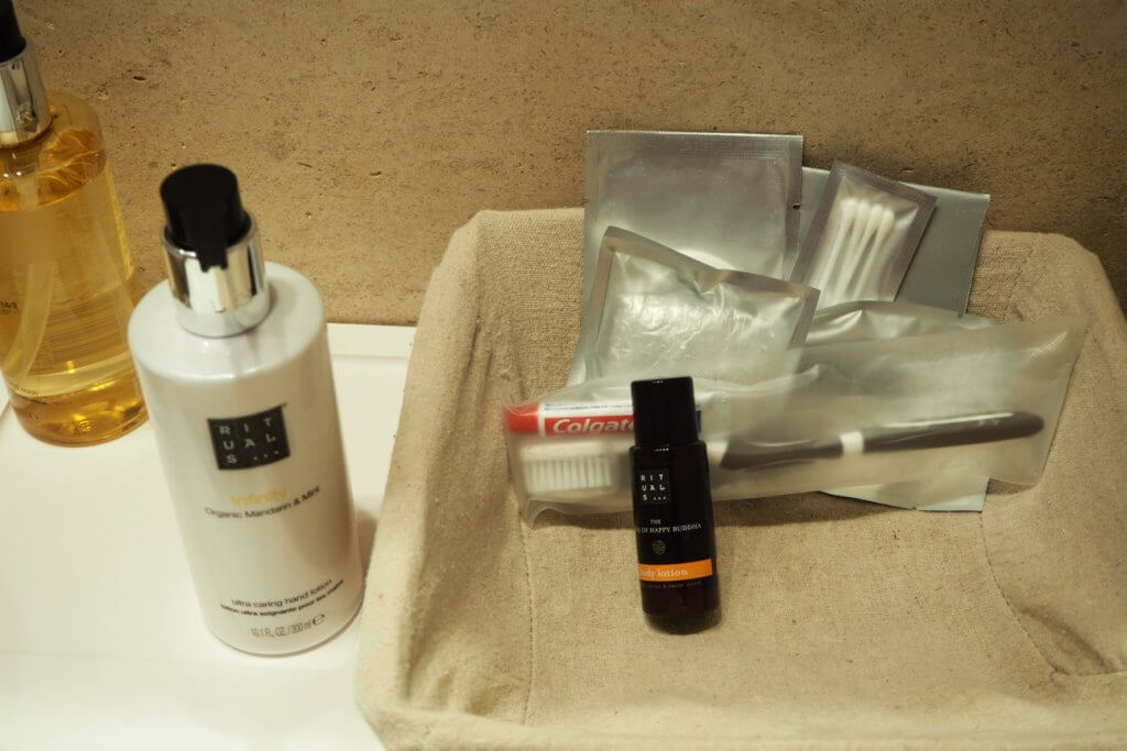 Qatar Airways First Class quiet space