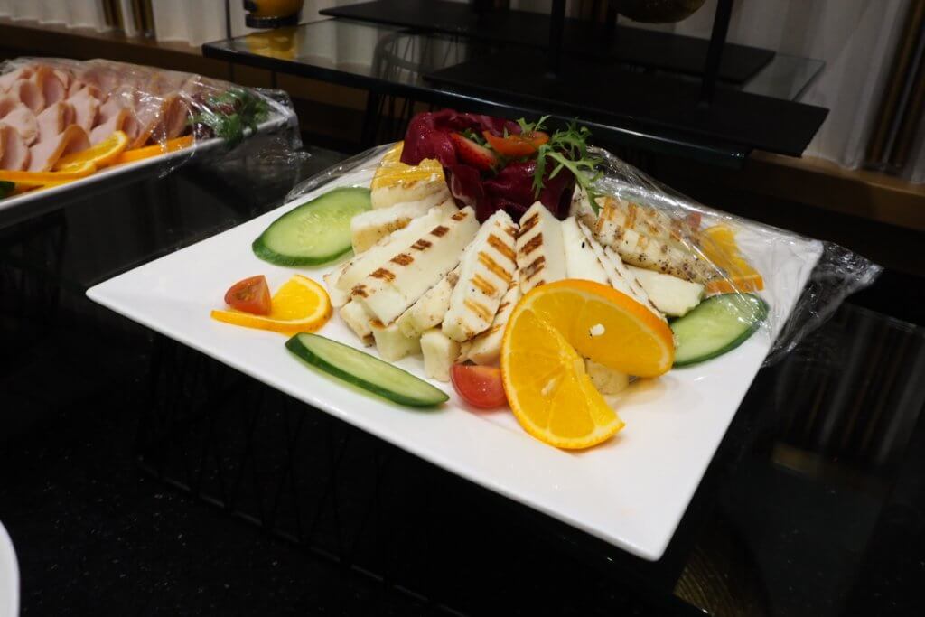 オマーン・エアラウンジの朝食