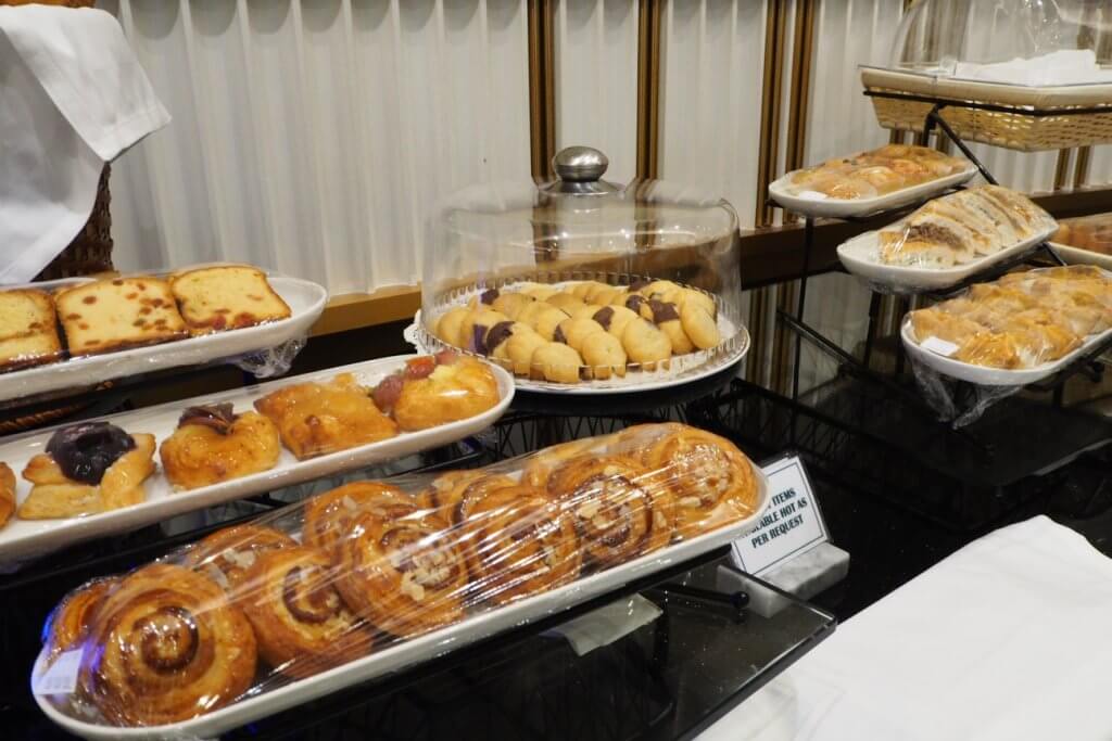 オマーン・エアラウンジの朝食