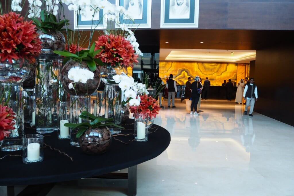 JWマリオットドバイのロビー