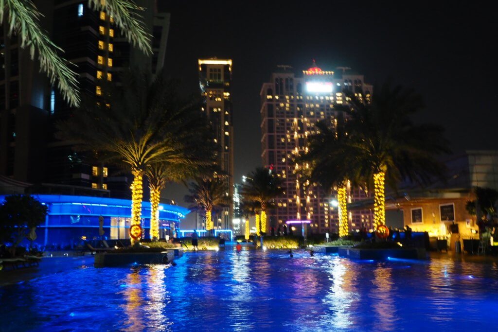 JWマリオットドバイのプール