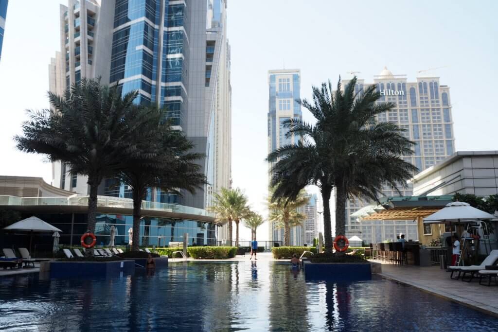 JWマリオットドバイのプール