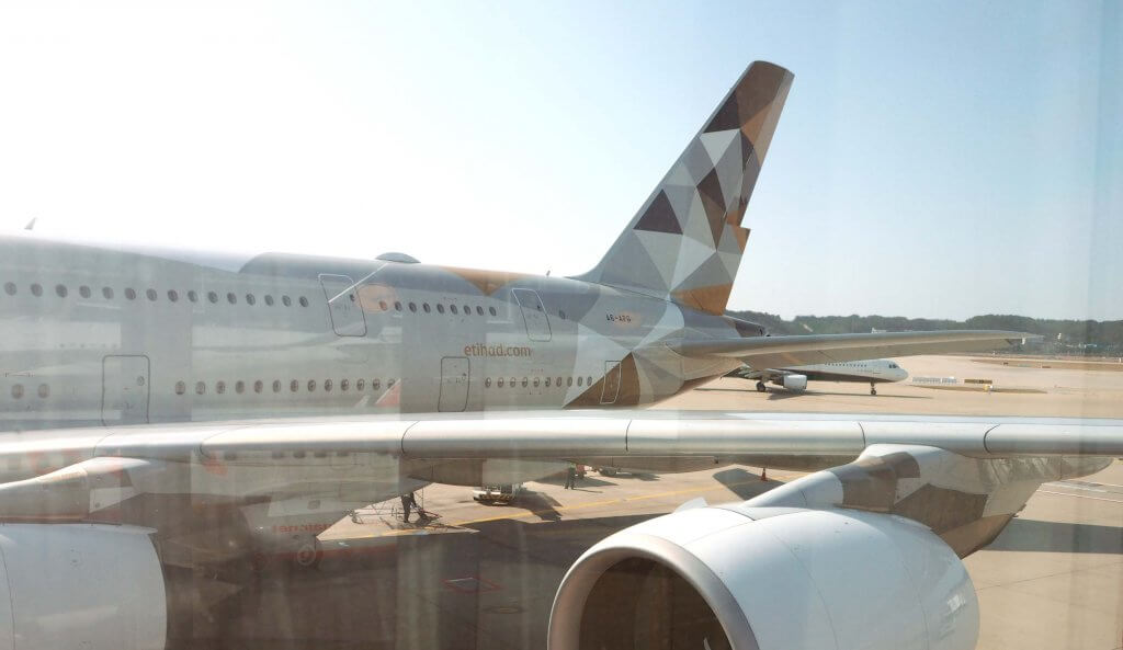 エティハド航空A380