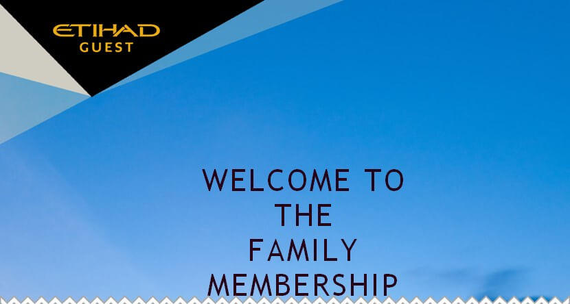 エティハドファミリーメンバーシップ完了