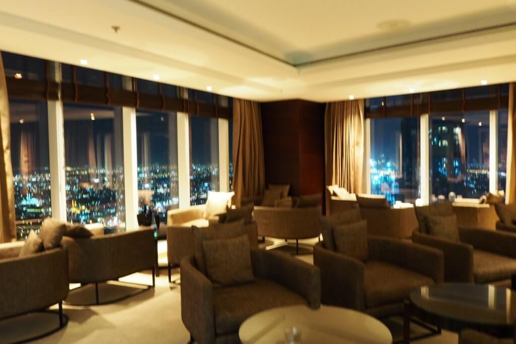 JWマリオットドバイのエグゼクティブラウンジ