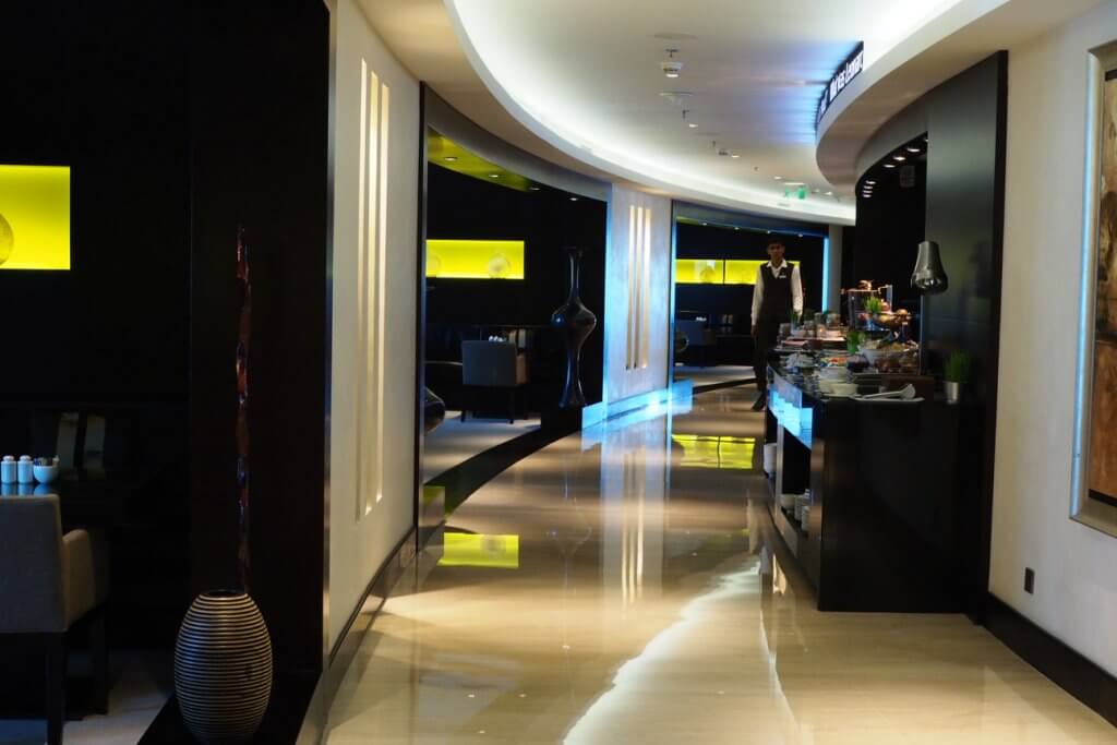 JWマリオットドバイのエグゼクティブラウンジ