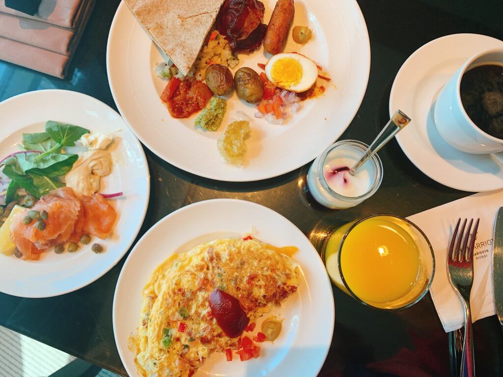 JWマリオット・マーキスドバイの朝食