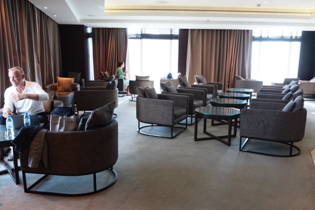 JWマリオットドバイのエグゼクティブラウンジ