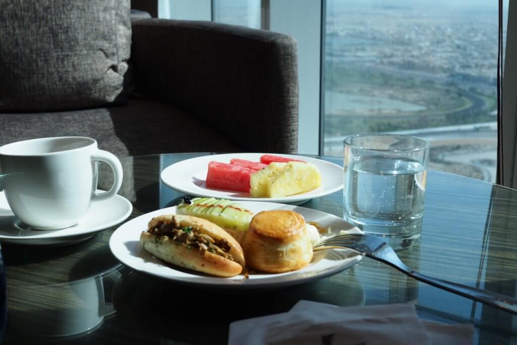 JWマリオットドバイのアフタヌーンティ