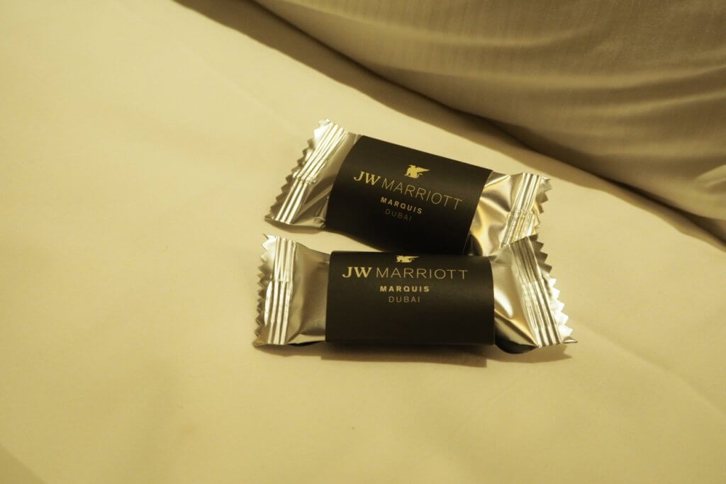 JWマリオットドバイのターンダウンサービス