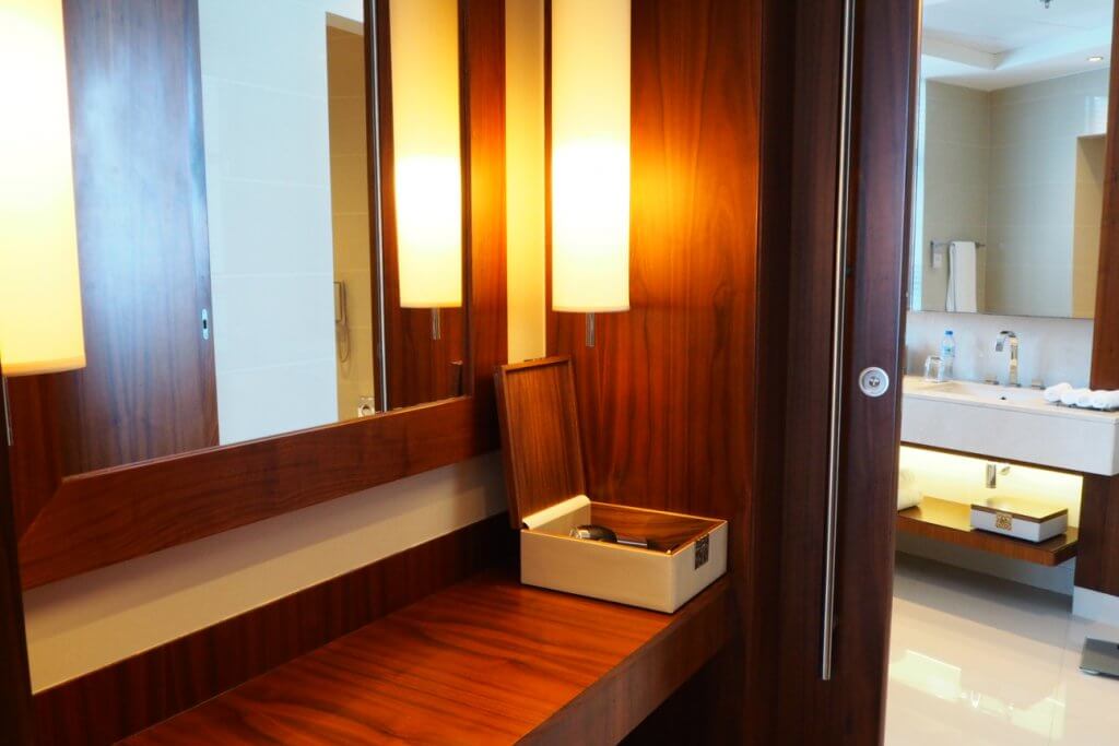 JWマリオットドバイのクローゼット