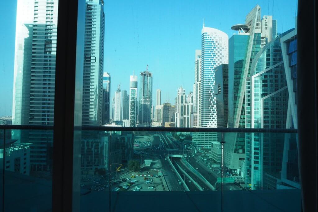 JWマリオットドバイのベッドルーム