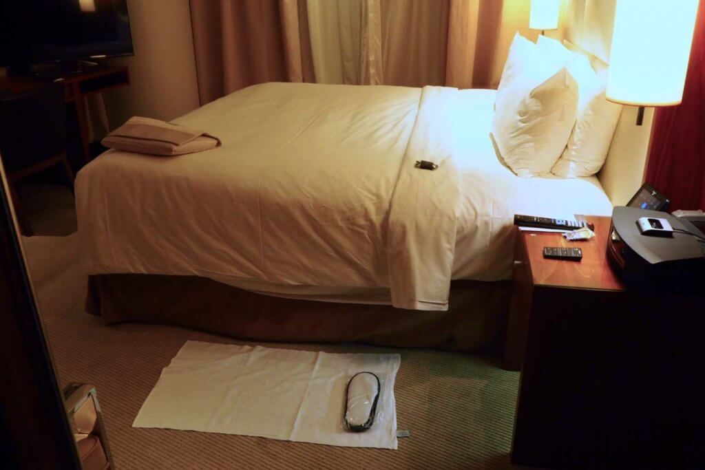 JWマリオットドバイのコーナースイートルーム