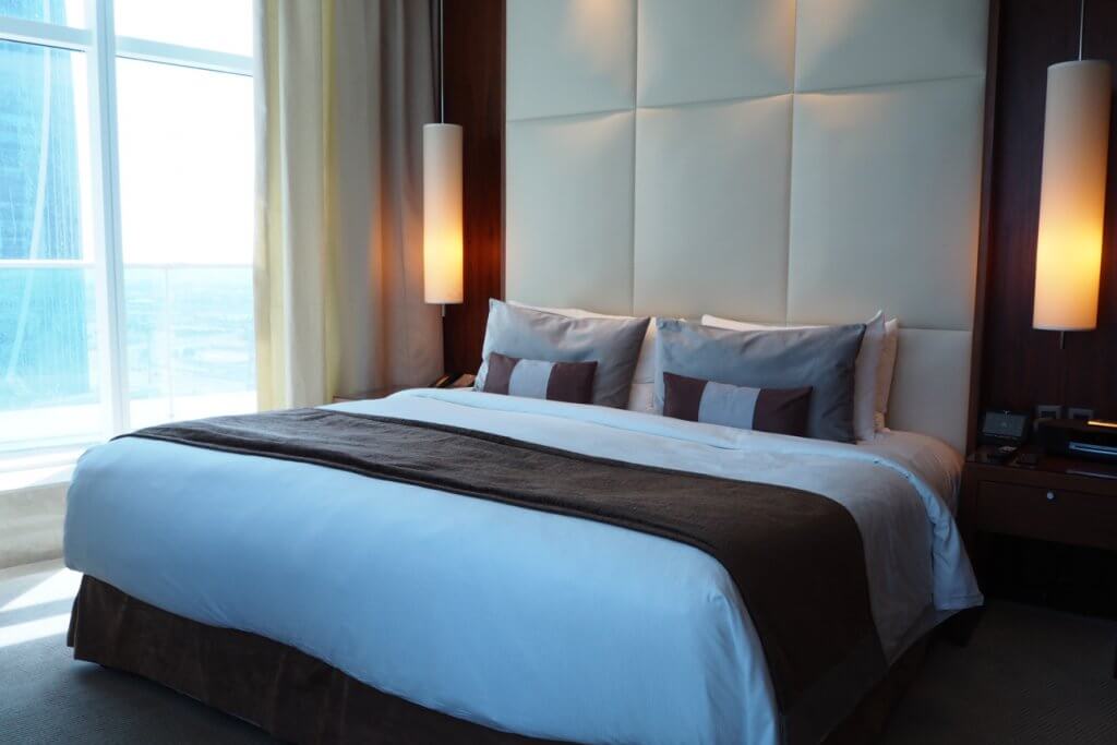 JWマリオットはドバイのベッド