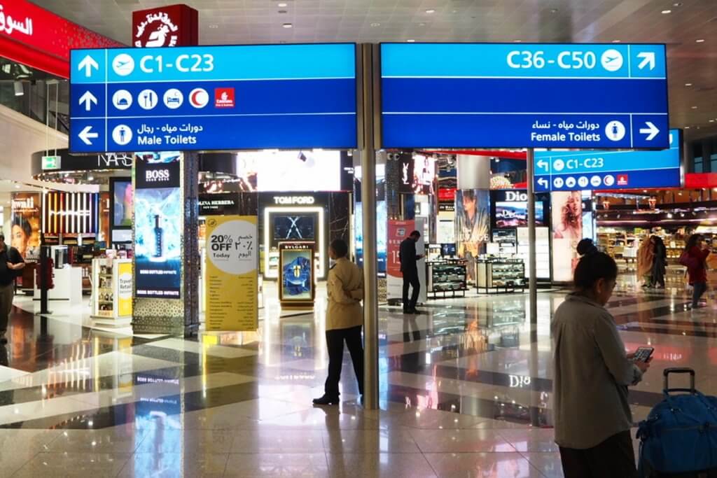 ドバイ国際空港ターミナル3コンコースC