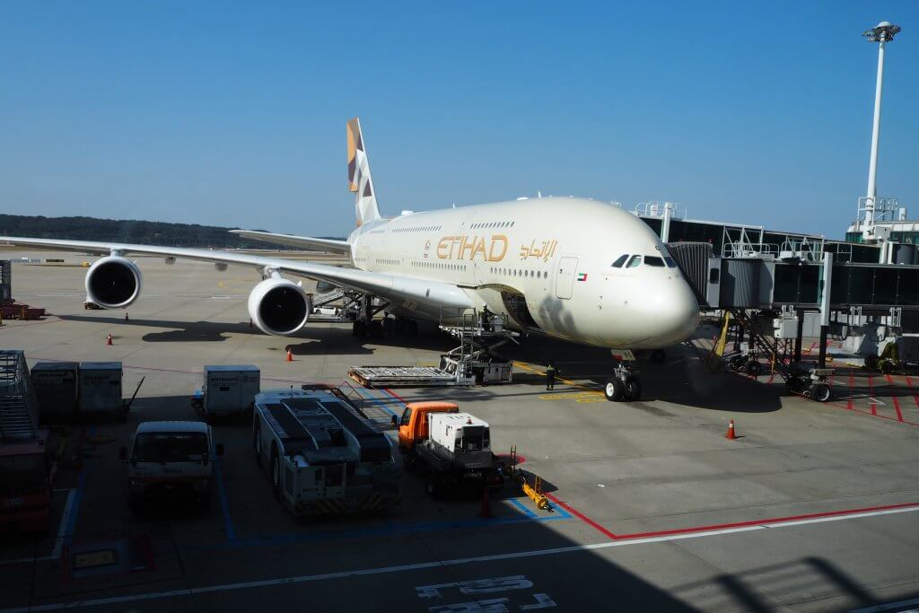 エティハド航空A380