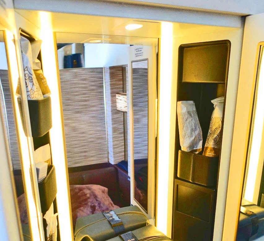 エティハド航空A380ファーストクラス