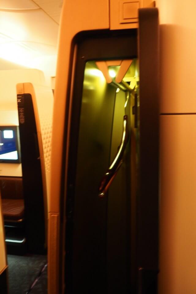 エティハド航空A380ファーストクラス